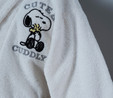 Peanuts by Karaca Home Cute Cuddly Offwhite Nakışlı Çocuk Bornoz 8-10 Yaş