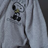 Peanuts by Karaca Home Cute Cuddly Gri Nakışlı Çocuk Bornoz 8-10 Yaş