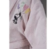 Peanuts by Karaca Home Love Pudra Nakışlı Çocuk Bornoz Set 4-6 Yaş