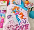 Winx by Karaca Home Bloom Tek Kişilik %100 Pamuk Nevresim Takımı