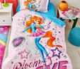 Winx by Karaca Home Bloom Tek Kişilik %100 Pamuk Nevresim Takımı