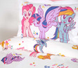 My Little Pony By Karaca Home Tweet %100 Pamuk Tek Kişilik Pike Takımı 