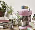 Smeg Espresso Kahve Makinesi Pink Ecf01pkeu