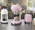 Smeg Espresso Kahve Makinesi Pink Ecf01pkeu