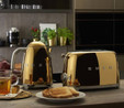 Smeg 2x1 Ekmek Kızartma TSF01GOEU Gold