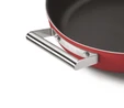 Smeg Cookware Kırmızı Tencere Cam Kapaklı 28 cm