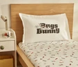 Karaca Home Looney Tunes Carrot Crazy Tek Kişilik Çarşaf Takımı