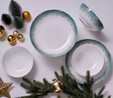 İstanbul Porselen Starligt Fine Bone New Year Yılbaşı Kase 14 cm
