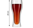 Jumbo Glory 2'li Double Wall Çift Çidarlı Meşrubat Bardağı 400 ml