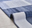Kaşmir Halı Dekoratif Art Trend Deep Blue 80x150 cm