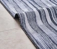 Kaşmir Halı Dekoratif Art Trend Black Line 80x300 cm