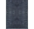 Kaşmir Halı Viskon Premium Damask Antrasit 80x150 cm Halı