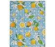 Kaşmir Halı Dekoratif Art Mutfak Lemon 80x300 cm