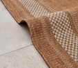 Kaşmir Halı 7/24 Kilim Jüt İncekum 160x230 cm