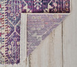 Kaşmir Halı 7/24 Alaca Kırkyama Pembe 80x150 cm
