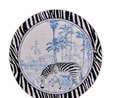Kaşmir Halı Dekoratif Art Trend Jungle Zebra 120x120 cm