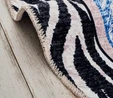 Kaşmir Halı Dekoratif Art Trend Jungle Zebra 120x120 cm