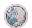 Kaşmir Halı Dekoratif Art Trend Jungle Flamingo 120x120 cm