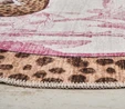 Kaşmir Halı Dekoratif Art Trend Jungle Cheetah 120x120 cm