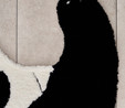 Kaşmir Halı Doğasever Geri Dönüşümlü Sevimli Dostlar Panda 120x175 cm