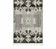 Kaşmir Halı 7/24 İskandinav Fiyort Black 80x300 cm