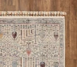 Kaşmir Halı 7/24 Kilim ve Jüt Sümbül 100x300 cm