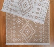 Kaşmir Halı 7/24 Kilim Jüt Hatka Beige 80x150 cm