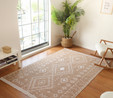 Kaşmir Halı 7/24 Kilim Jüt Hatka Beige 80x300 cm