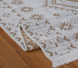 Kaşmir Halı 7/24 Kilim Jüt Hatka Beige 80x300 cm
