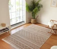 Kaşmir Halı 7/24 Kilim Jüt Alter Beige 80x150 cm