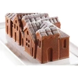 Silikomart Winter Village Silikon Soğuk Tatlı Kalıbı
