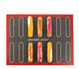 Silikomart Air Mat Eclair Choux - Silikon Ekler Matı 30X40 Cm
