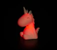 Dhink Baby Unicorn Gece Lambası 5x7,5x8,8 cm Beyaz