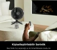 Shark FlexBreeze ProMist Taşınabilir Buharlı Fan İç ve Dış Mekan Uyumlu, Siyah