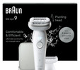 Braun SE 9041 Silk Epil 9 Islak ve Kuru Kalıcı Pürüzsüz Cilt Epilasyon Cihazı Gümüş