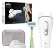 Braun IPL Silk Expert Pro 3 Evde Tüy Alma Çanta Venus Tıraş Makinesi 2 Başlık ile PL3132 Beyaz Gümüş