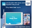 Oral B D103 Vitality Pro Frozen Özel Seri Çocuklar İçin Şarj Edilebilir Diş Fırçası