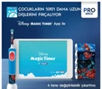 Oral B D103 Vitality Pro Spiderman Özel Seri Çocuklar İçin Şarj Edilebilir Diş Fırçası