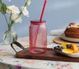 Karaca Container Verano Pipetli Bardak Kırmızı 500 ml