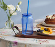 Karaca Container Verano Pipetli Bardak Mavi 500 ml 