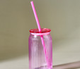 Karaca Container Verano Pipetli Bardak Pembe 500 ml