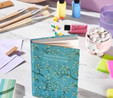 Karaca Container Van Gogh 96 Yaprak Sert Kapak Defter
