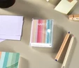 Karaca Container Happy 3'lü Çizgili 102 Yaprak Mini Not Defteri