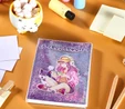 Karaca Container Anime Çizgili 40 Yaprak Sulu Simli Defter