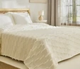 Kaşmir Home Ella Çift Kişilik Yatak Örtüsü Offwhite 