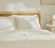 Kaşmir Home Ella Çift Kişilik Yatak Örtüsü Offwhite 