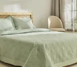 Kaşmir Home Elza Çift Kişilik Yatak Örtüsü Takımı Adaçayı 