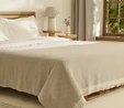 Kaşmir Home Frida Çift Kişilik Pike Bej