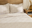 Kaşmir Home Space Çift Kişilik Yatak Örtüsü Takımı Bej