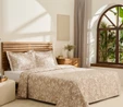Kaşmir Home Eternal Çift Kişilik Yatak Örtüsü Takımı Bej
